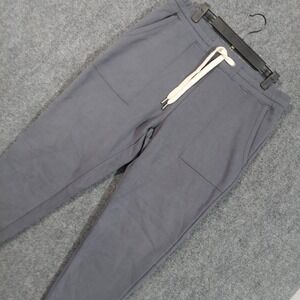 UpWest Joggers Mens Medium Gray Fleece Sweatpants Recycled Polyester‎ Lounge